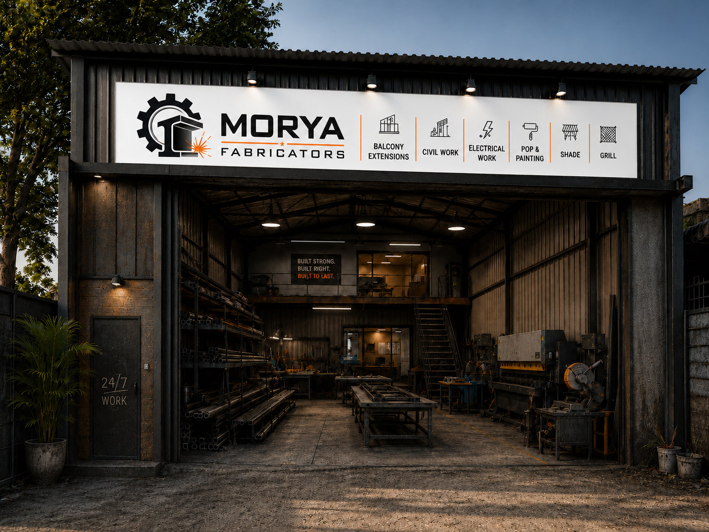 About Morya Fabricators - Steel Engineering & Fabrication Facility
