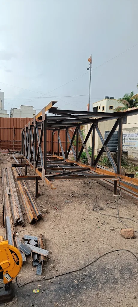 Balcony Extension Steel Work Project #2